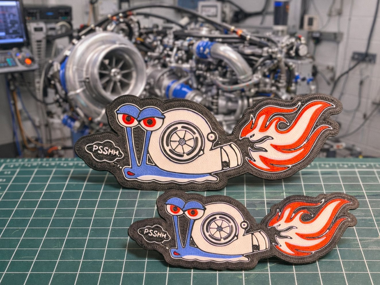 Turbo Snail sign / magnet