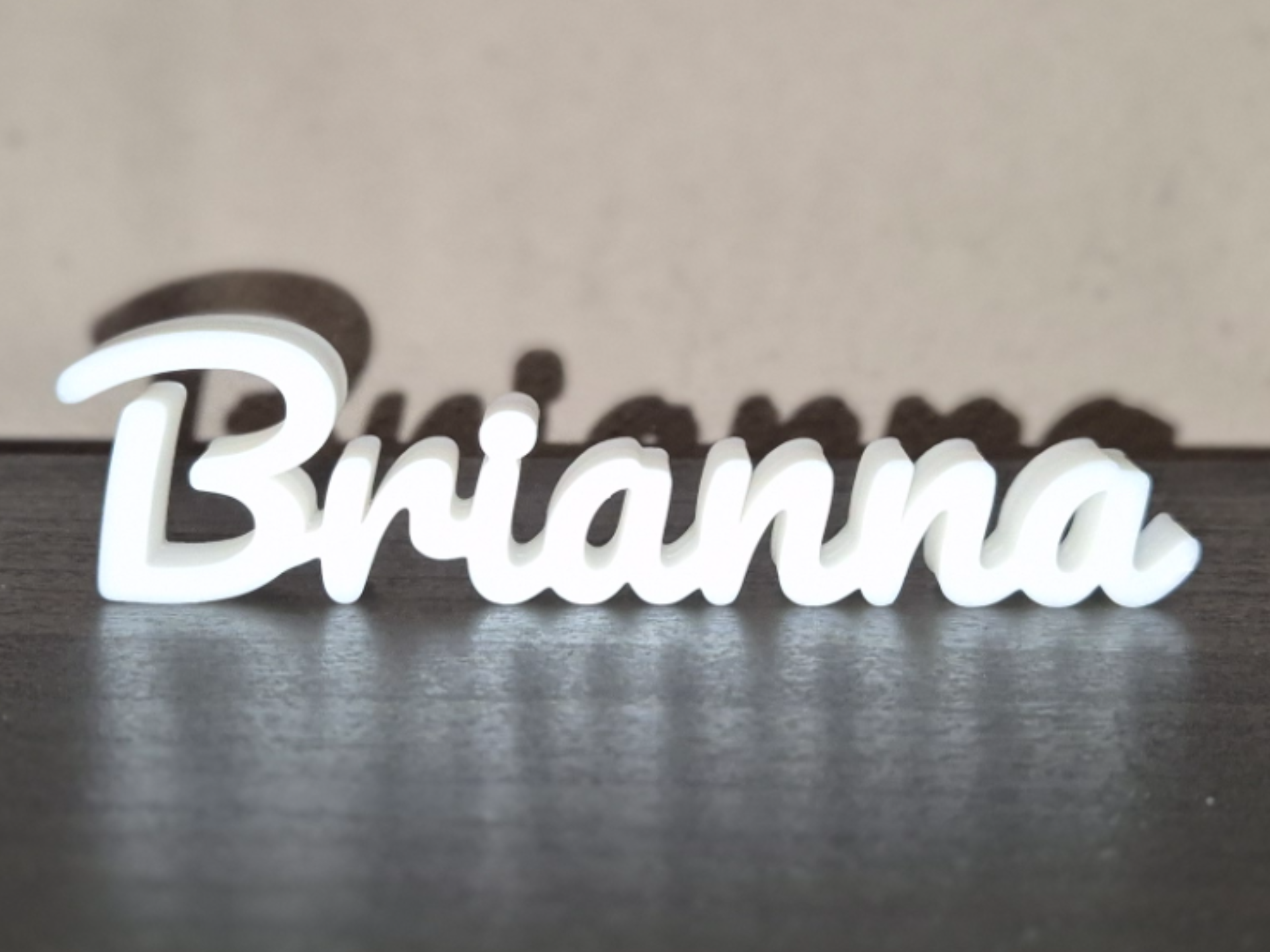 Brianna Name Sign Display Decor