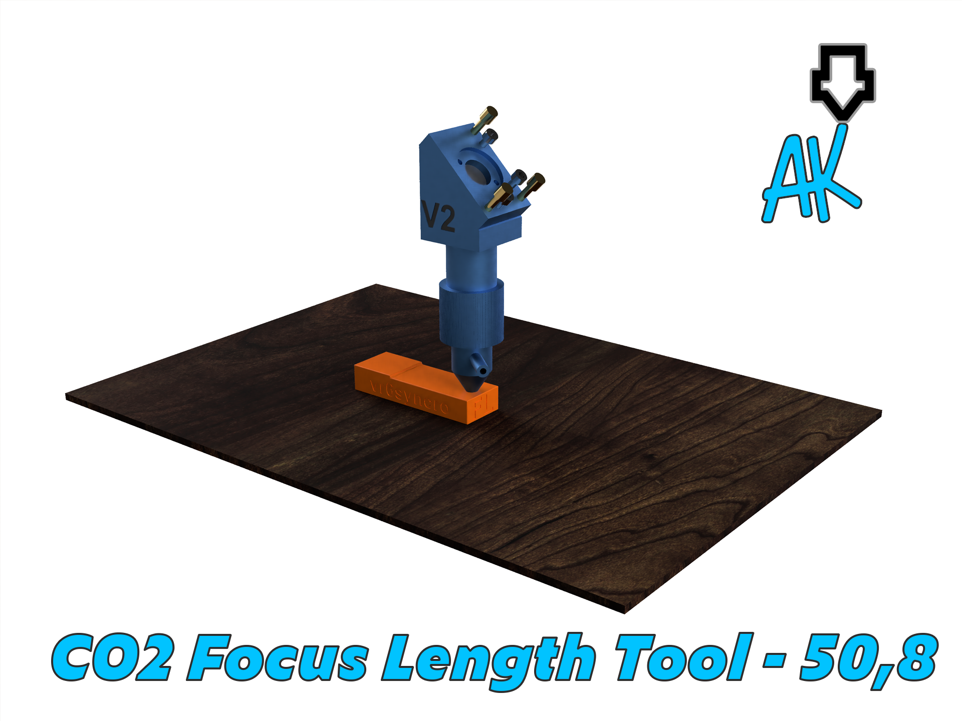 CO2 Laser Focus Length Tool