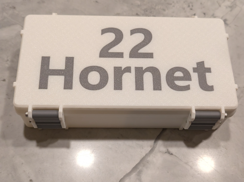 22 Hornet 200rnd with 100rnd Tray