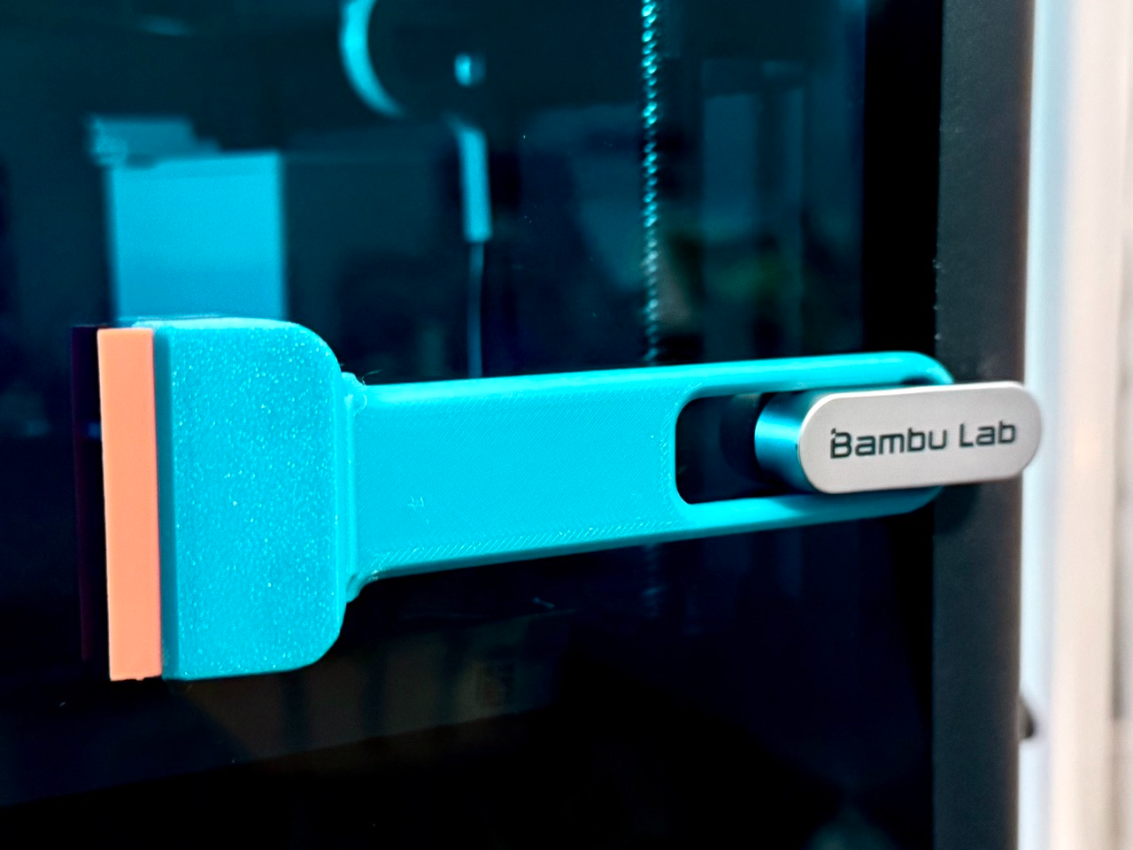 Door Handle Bambu Scrapper for Plastic Blades