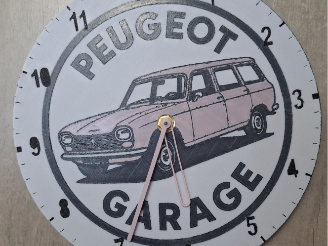 Horloge peugeot 204