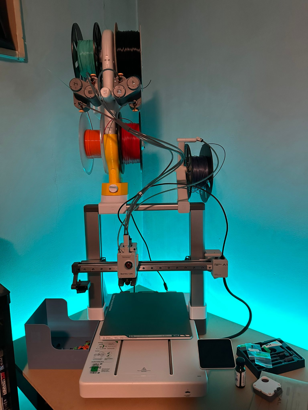 AMS lite Top Mount for A1 alternative version