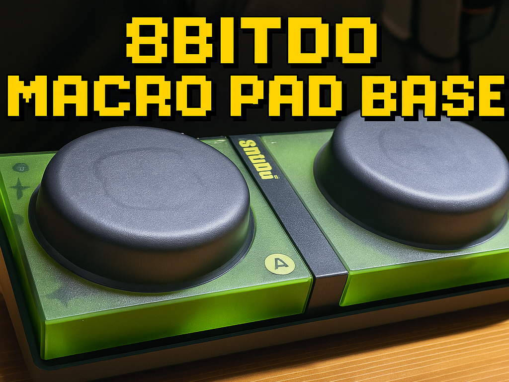 8BitDo Dual Super Buttons – Base  Ángulada