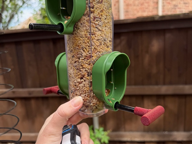 Bird Feeder Perch Extension
