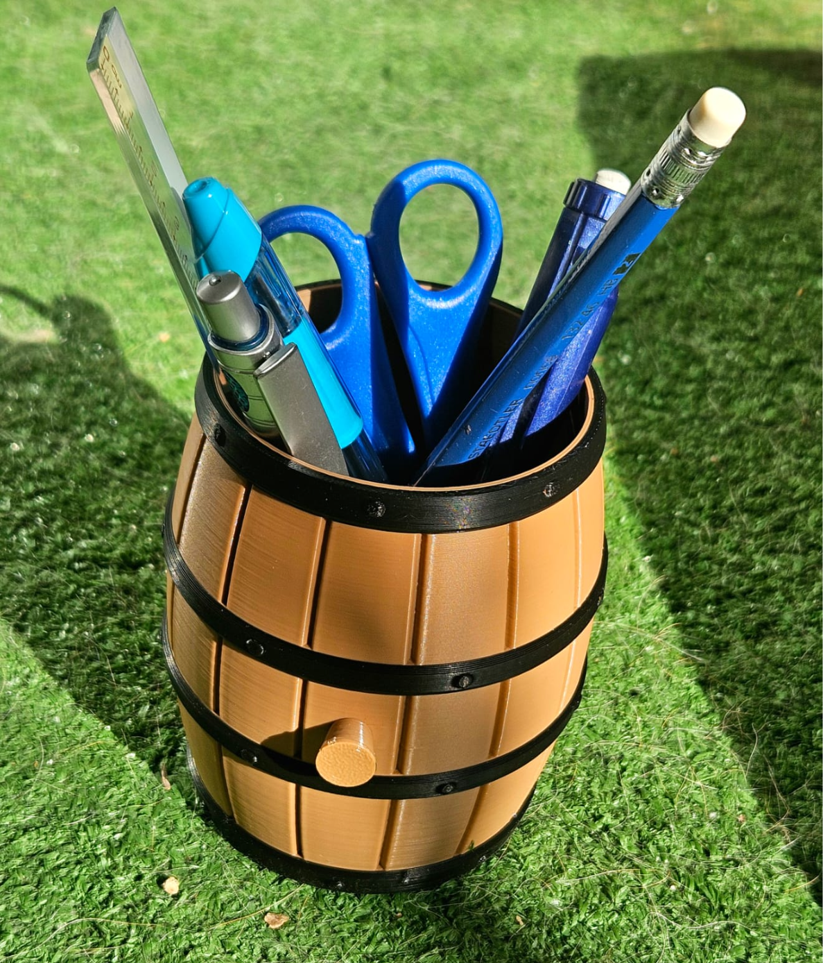 Barrel Pencil Holder