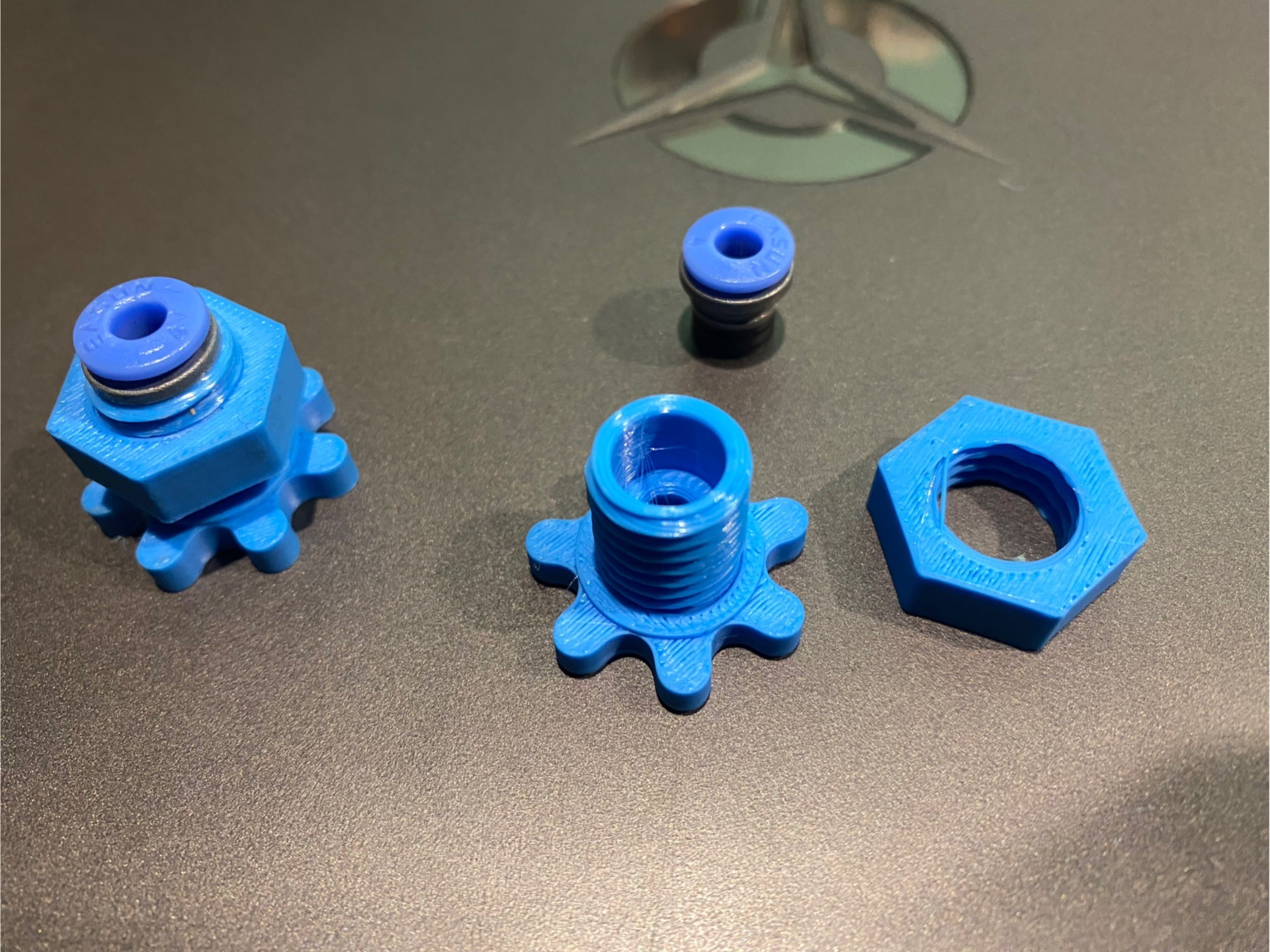Drying barrel Bowden ECAS04 Connector