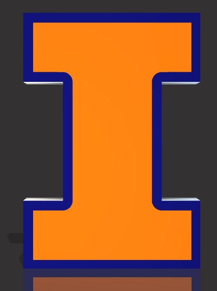 University Illinois Lightbox