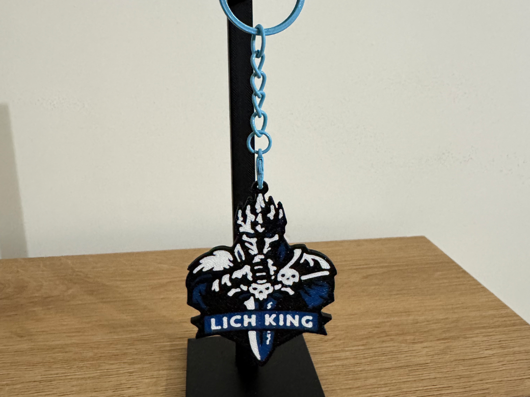 Lich King – Keychain | World of Warcraft (Fan Art)