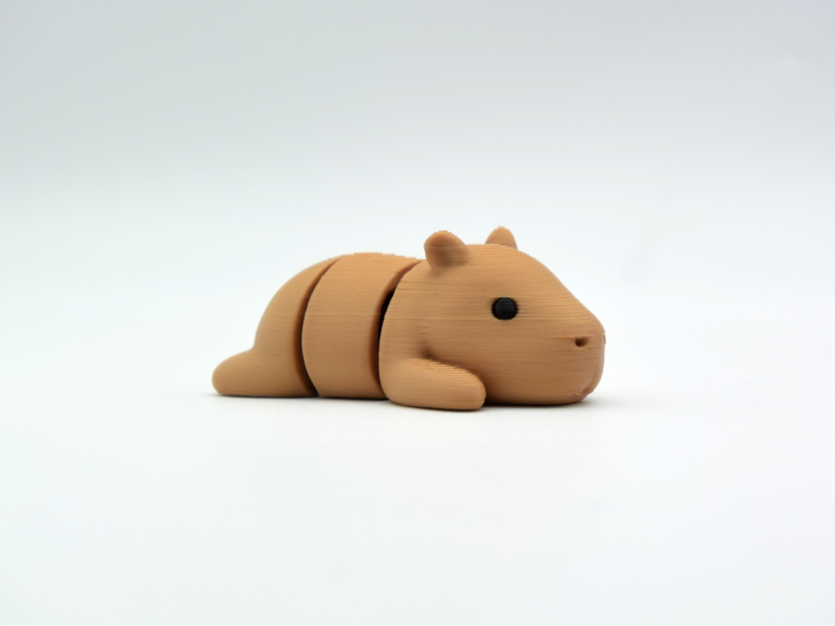 Flexi Capybara - Articulated Keychain