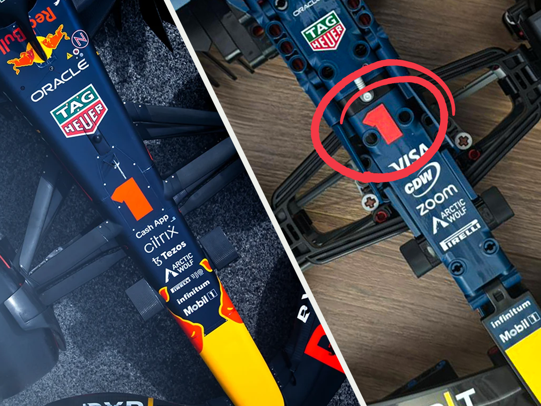 Max Verstappen No. 1 for Technic F1 RB20 (42206)