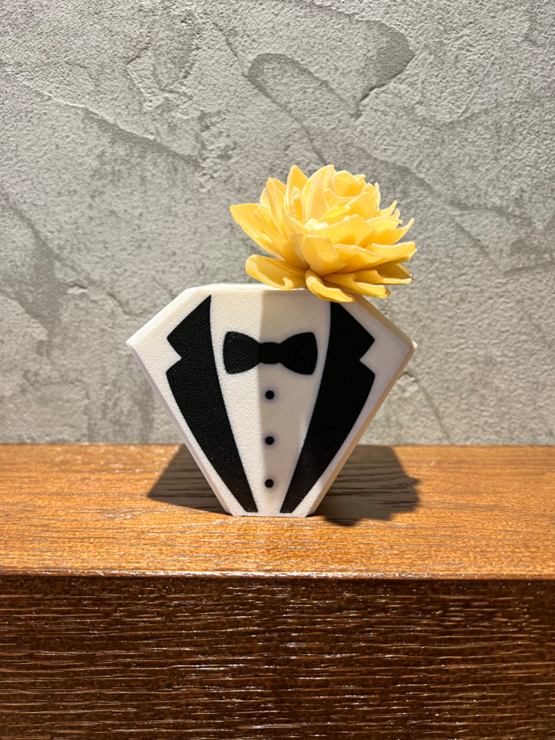 Tuxedo Vase