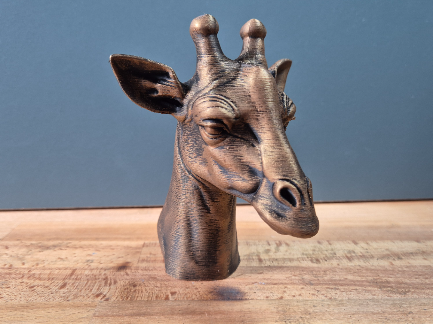 Giraffe Bust Model