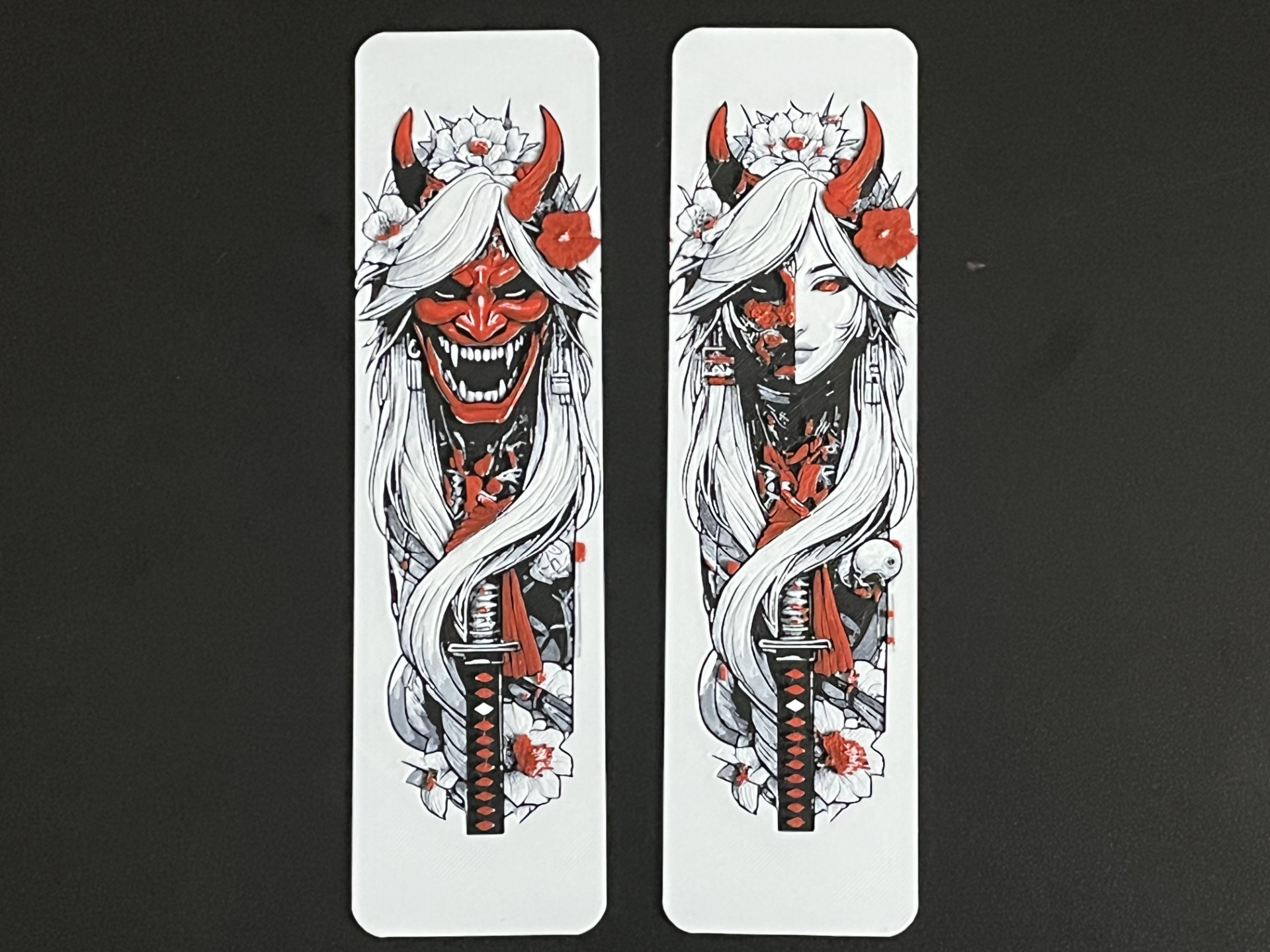 Japanese Mask Hueforge