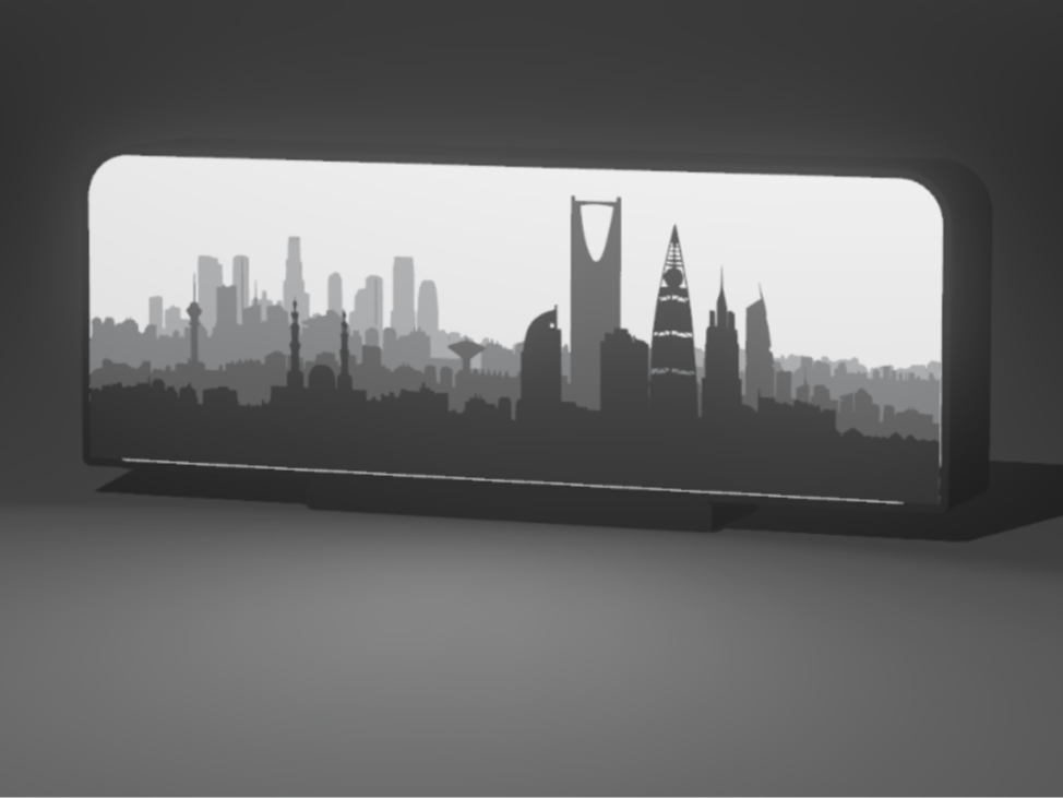 Riyadh City Lightbox :)