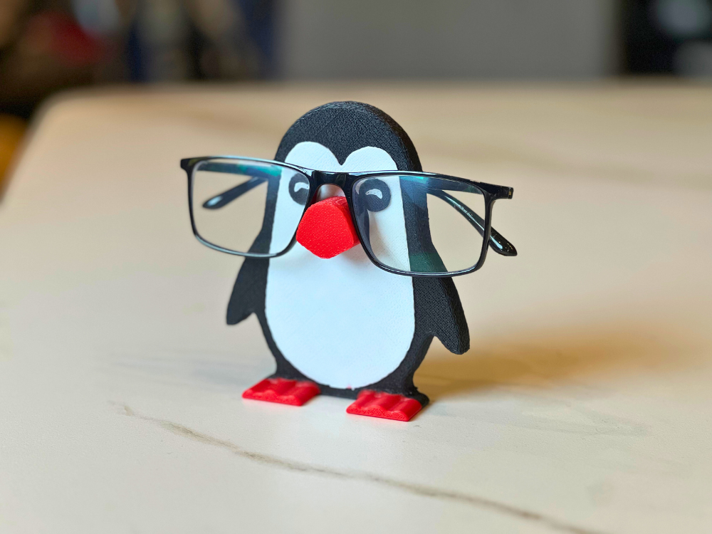 Penguin Glasses Holder