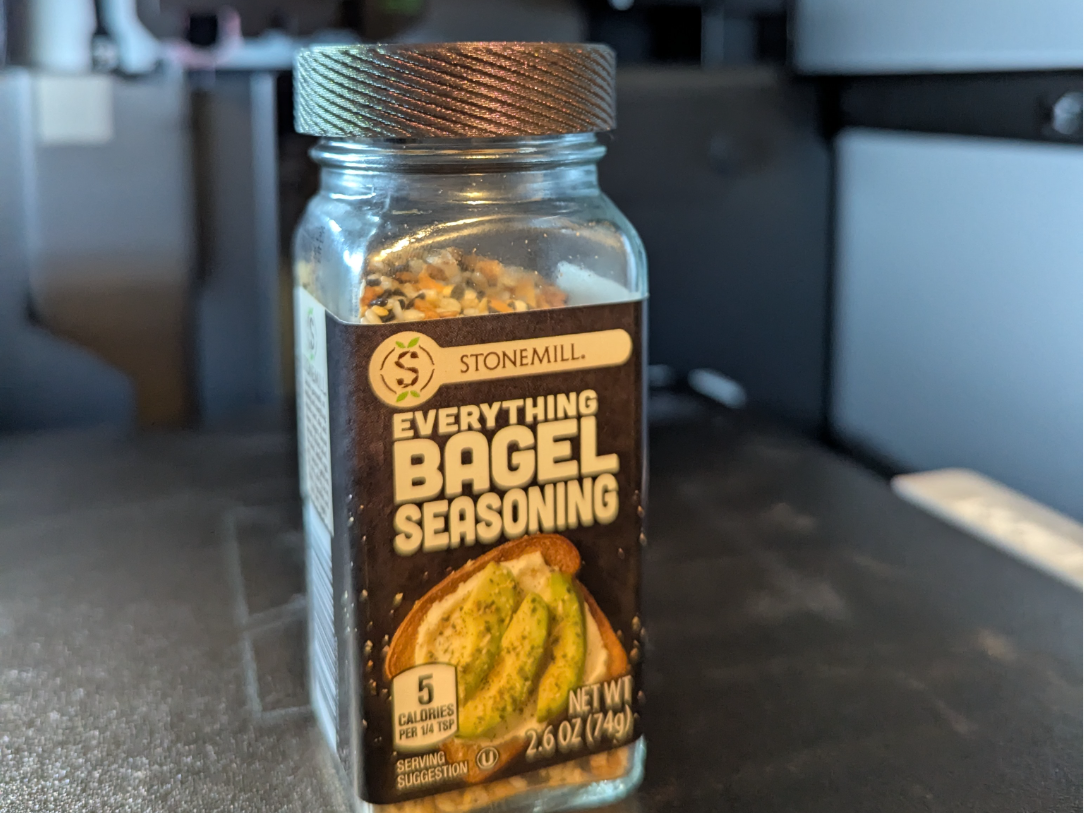 40mm Everything Bagel Seasoning Lid