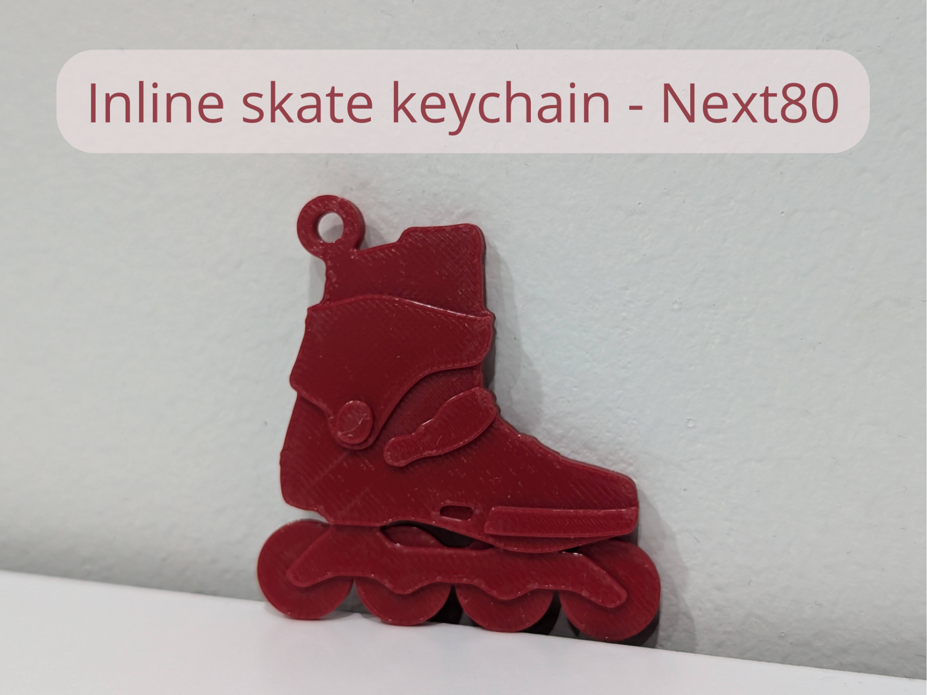 Inline skate keychain - Next80