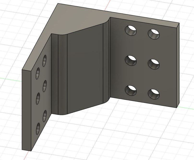 Strong Bracket Angel Winkel 53mm x 40mm x4mm
