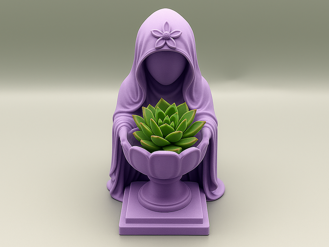 Sacred Bloom Succulent Planter