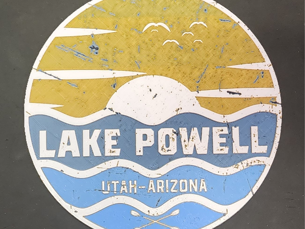 Lake Powell Sign Version 3 (hueforge)
