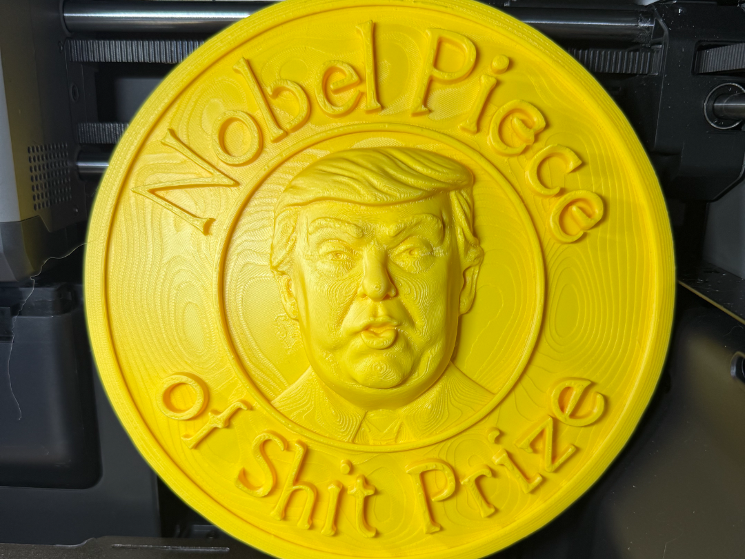 Donald's Nobel Prize - Scales Down Easily