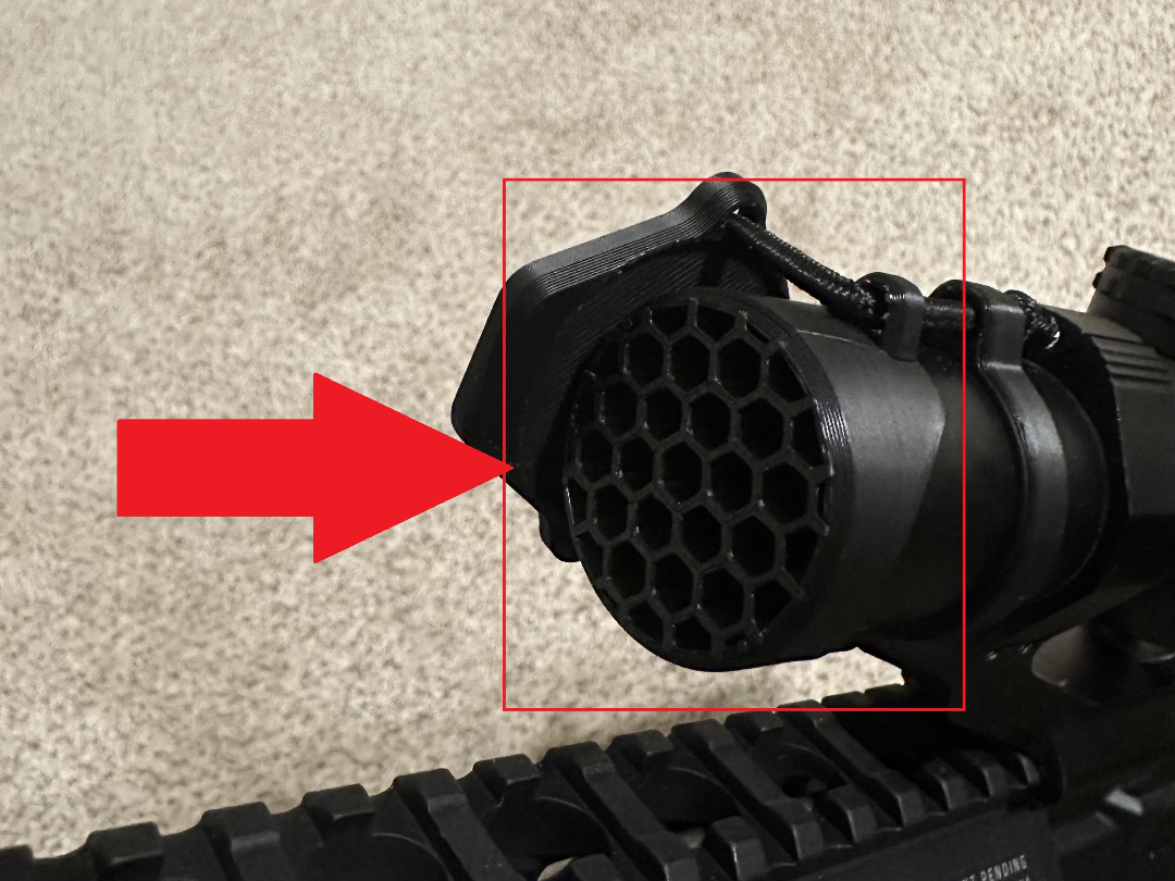 30mm scope killflash