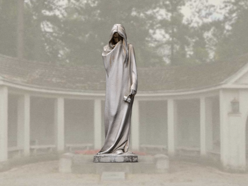 Female statue - War memorial