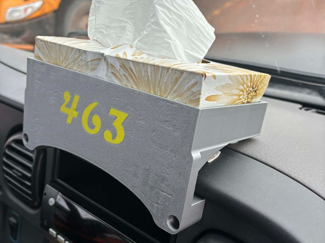 thomas bus kleenex box holder