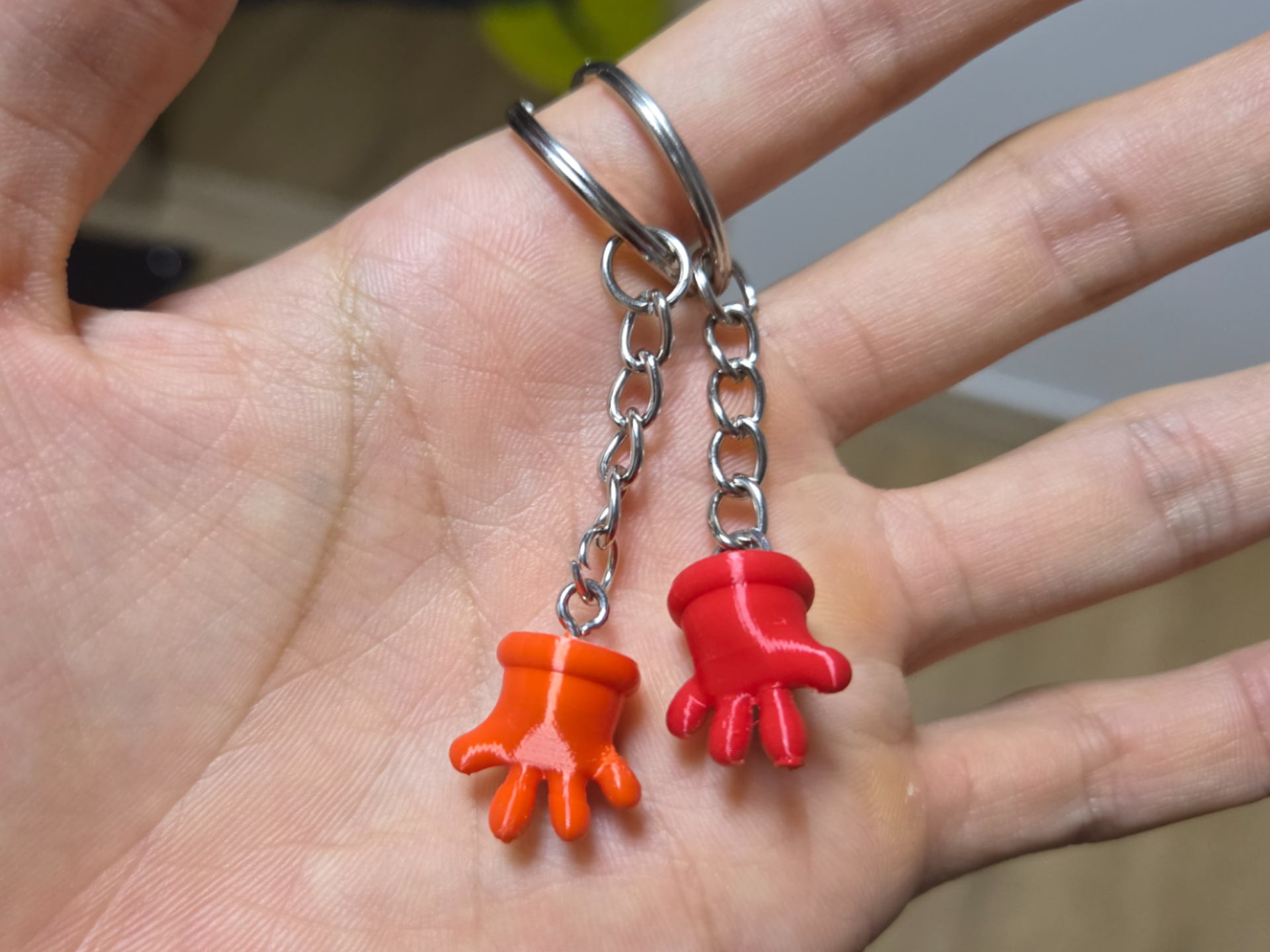 Feather Mcgraw Keychain