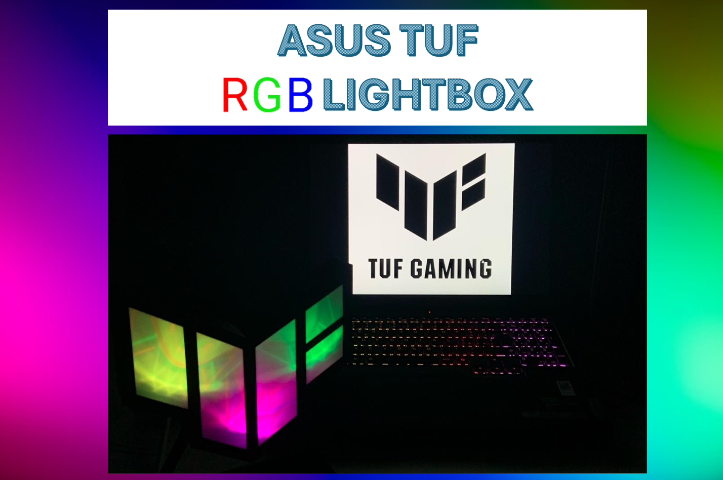 Asus TUF RGB Lightbox - Lampada