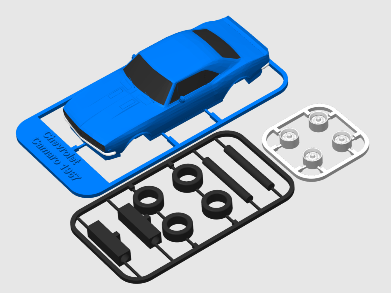 Chevrolet Camaro1967 kit card
