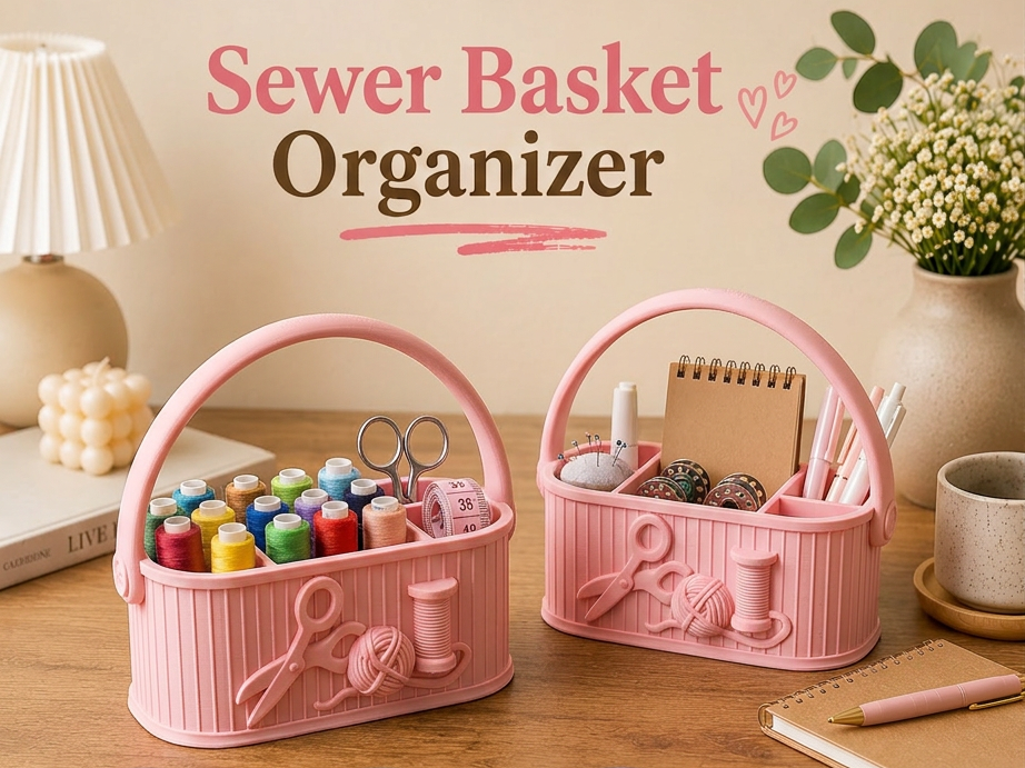 Sewer Basket Organizer – Sewing & Craft Storage