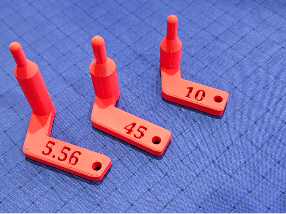 Safe Chamber Flags - 10mm, 5.56, 45