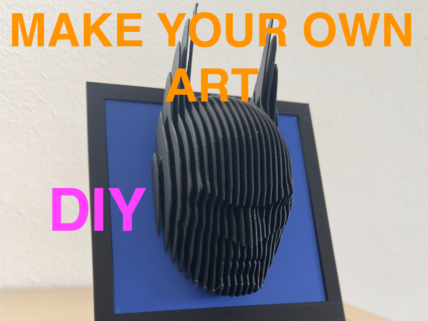 Make your own Layered Sculpture - TUTORIAL