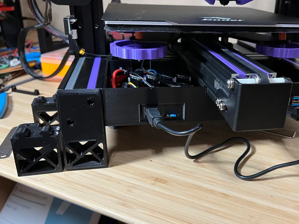 Ender Feet with Extrusion Covers