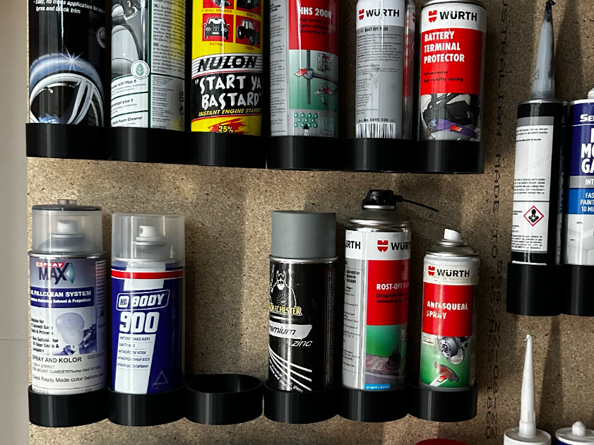 Spray Can Wall Holder