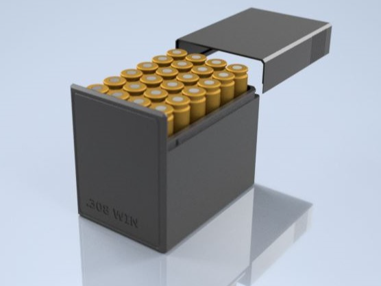 .308 WIN Ammunition Box