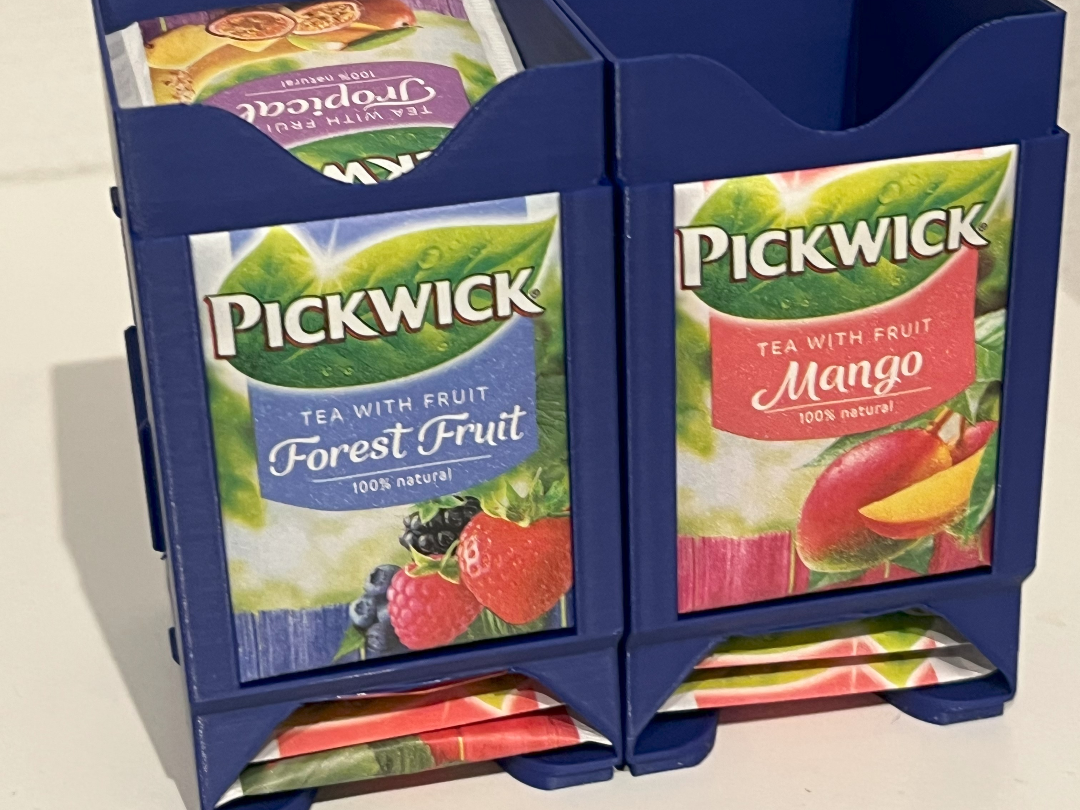 Danish PickwickStackable TeaBag Dispenser - Remix