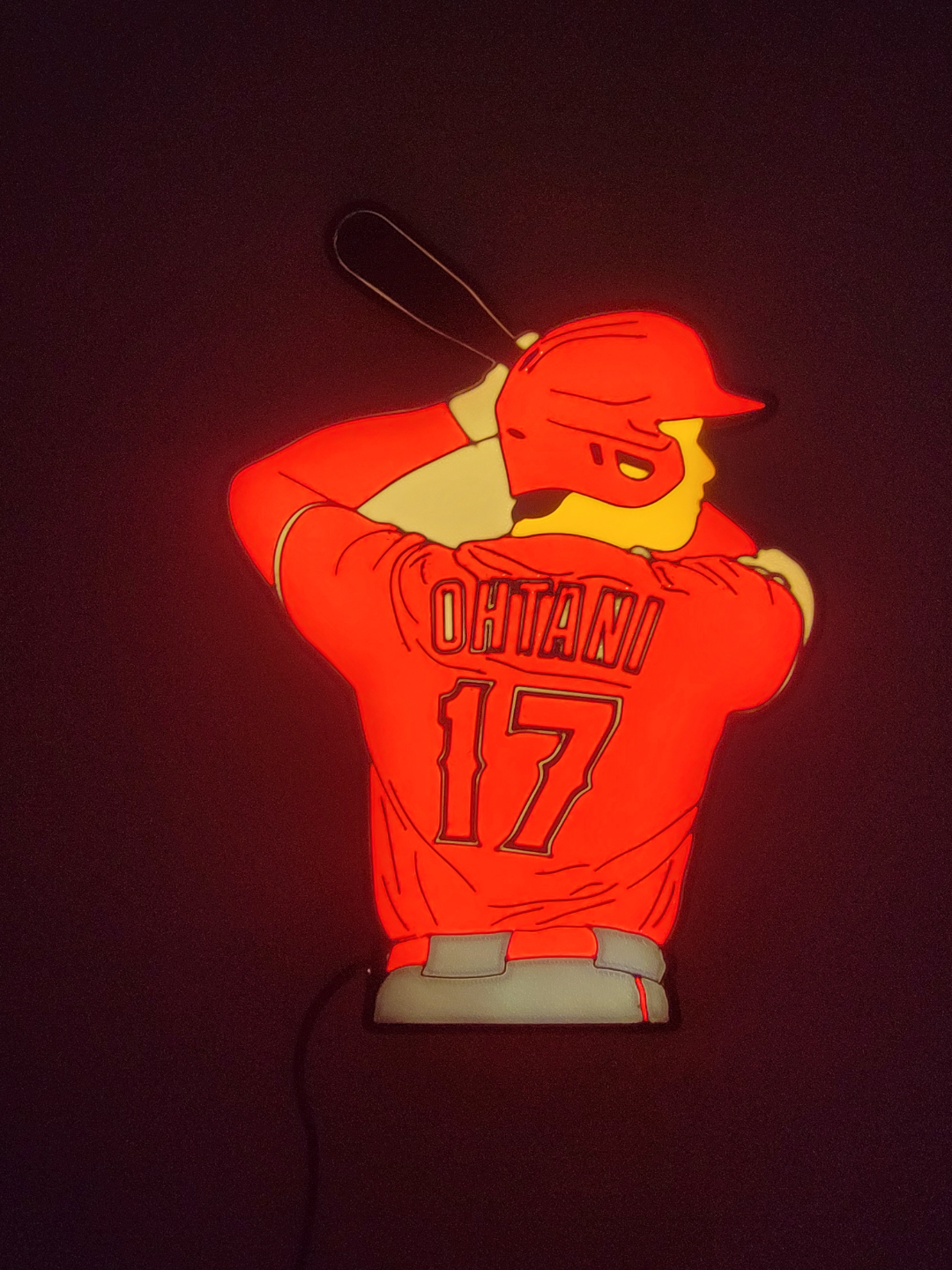 Shohei Ohtani LA Los Angeles Angels LED Lightbox