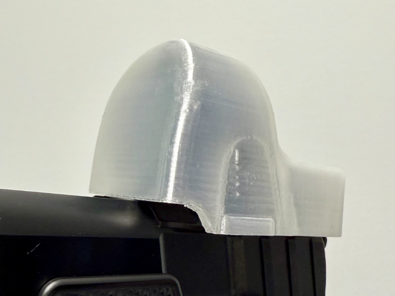 Trijicon SRO TPU cover with rear iron sight
