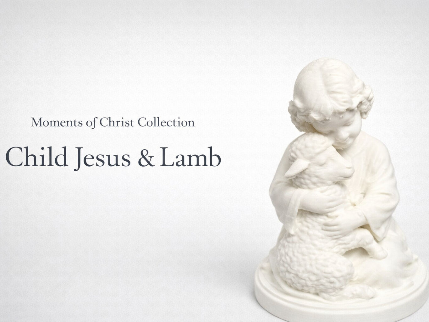 Child Jesus & Lamb – Moments of Christ Collection