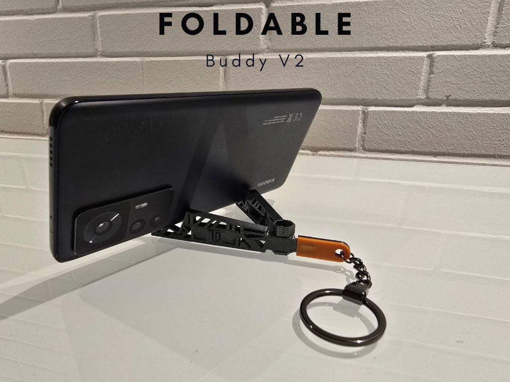 Foldable Phone Stand Keychain