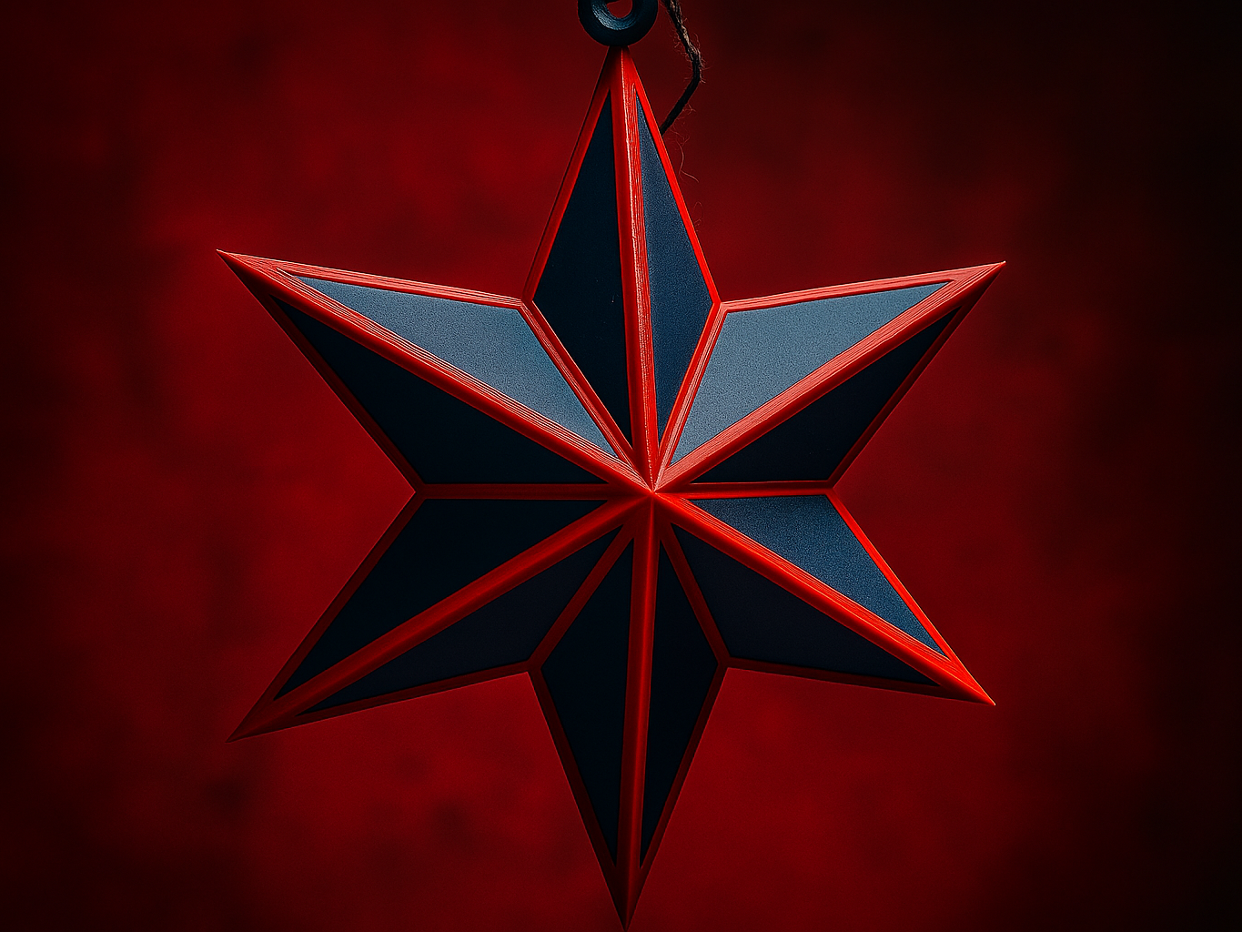 Christmas Star Ornament – Support-Free