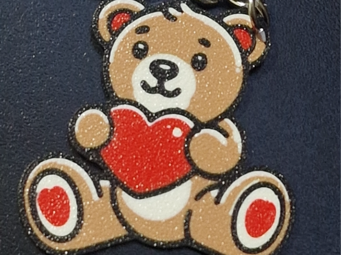 Teddybear keychain