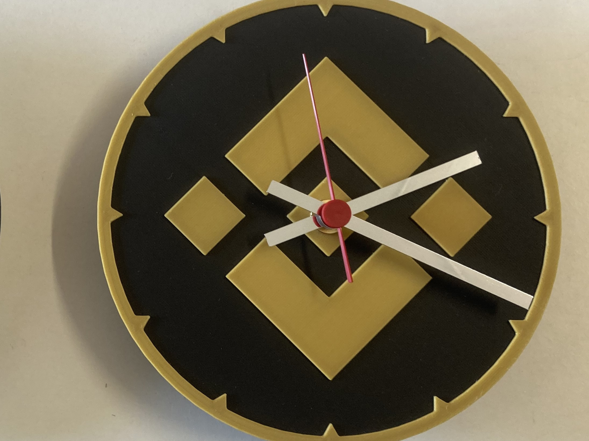 Binance Wallclock