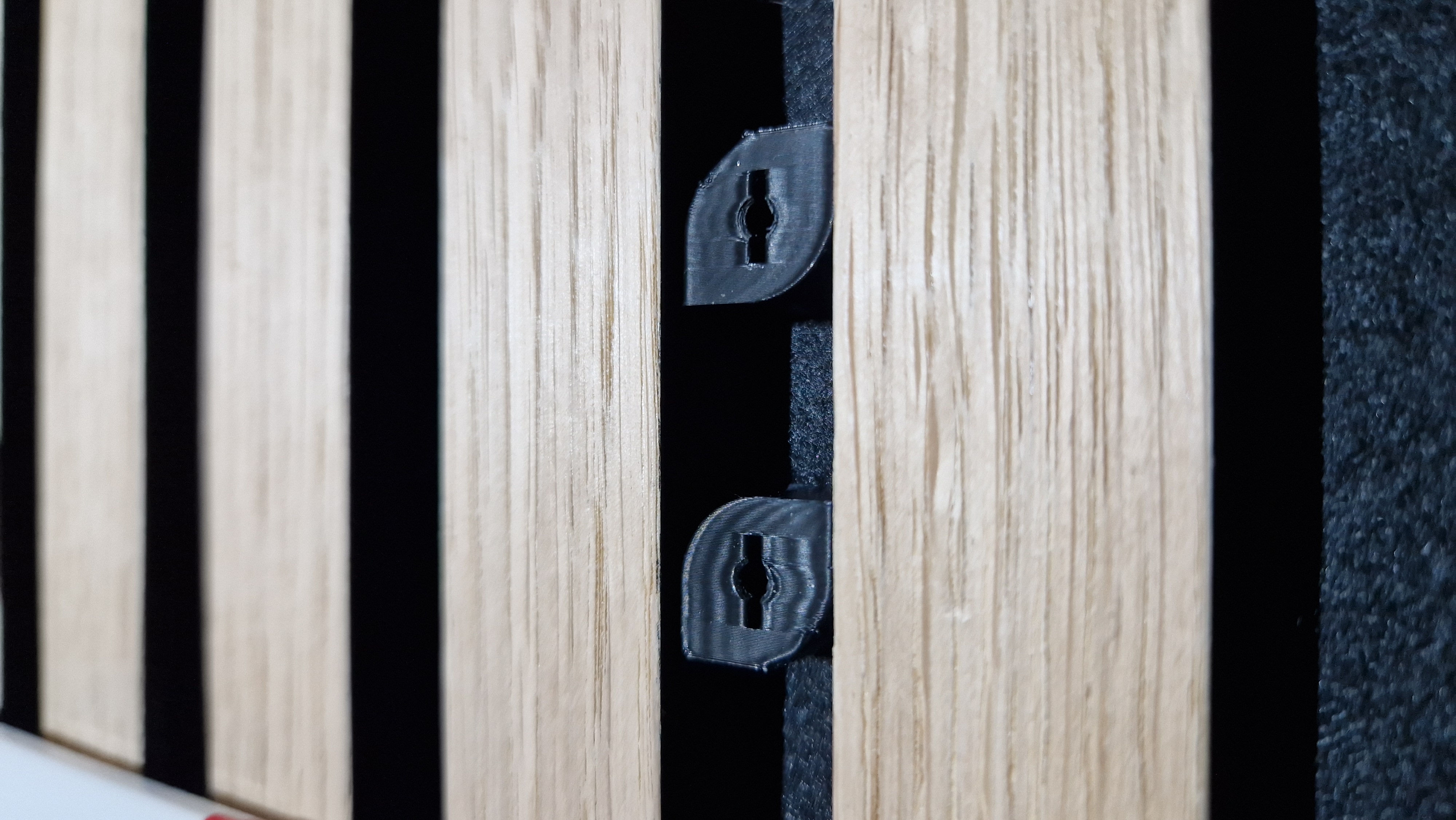 Acoustic panel Mount-Point (Drill and Glue free)