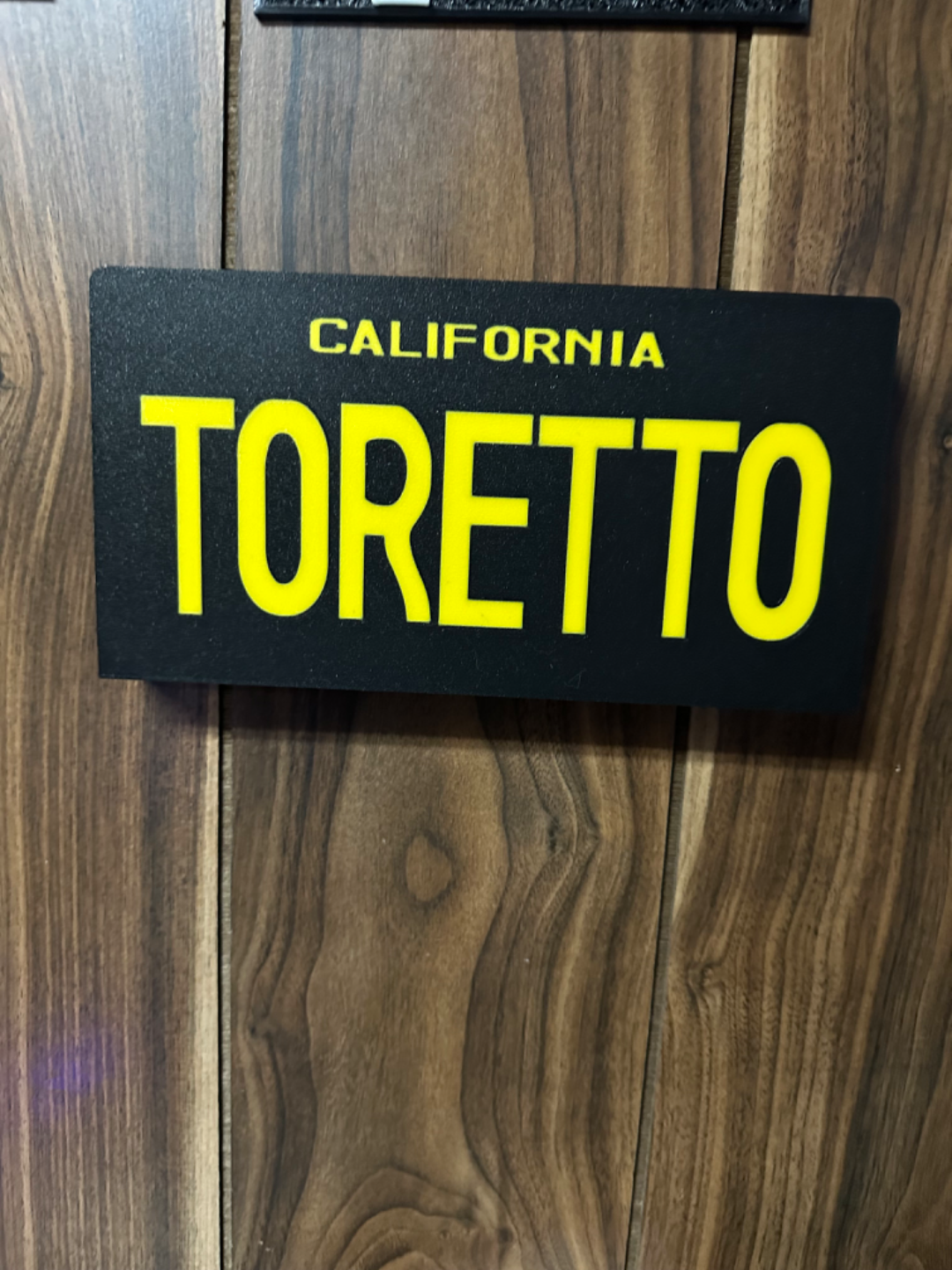 fast and the furious toretto plate lightbox