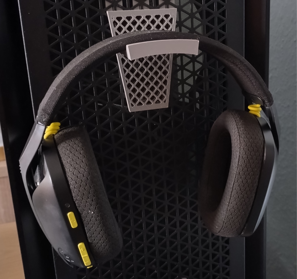 Corsair 4000D Airflow Headphone Hanger (Longer)