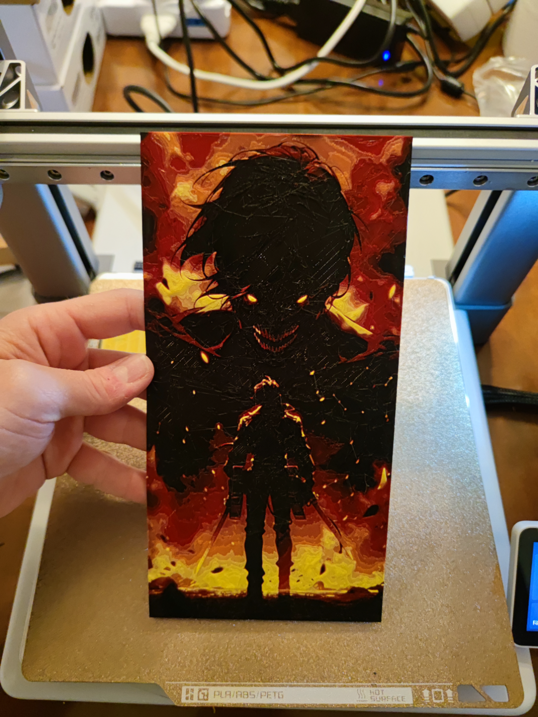 Eren Jaeger with Titan